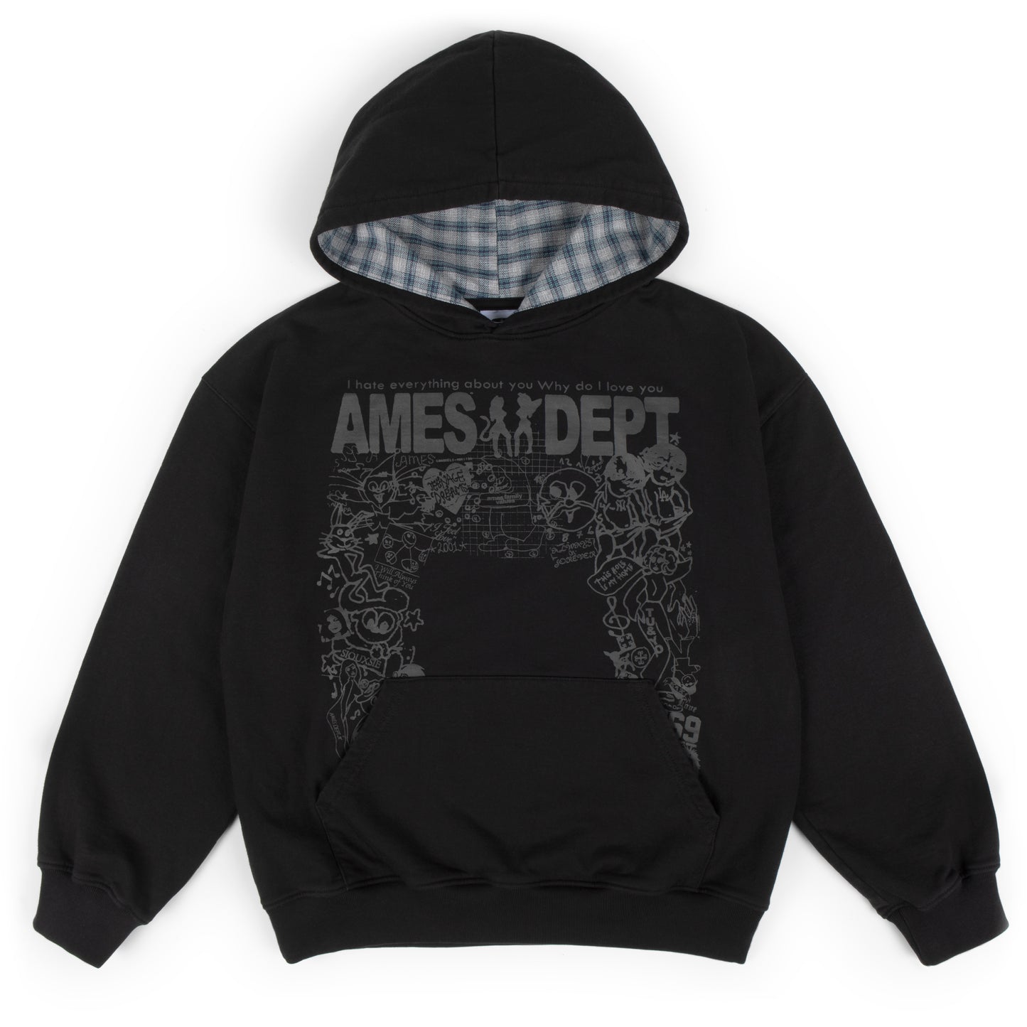 PLAID HOODIE