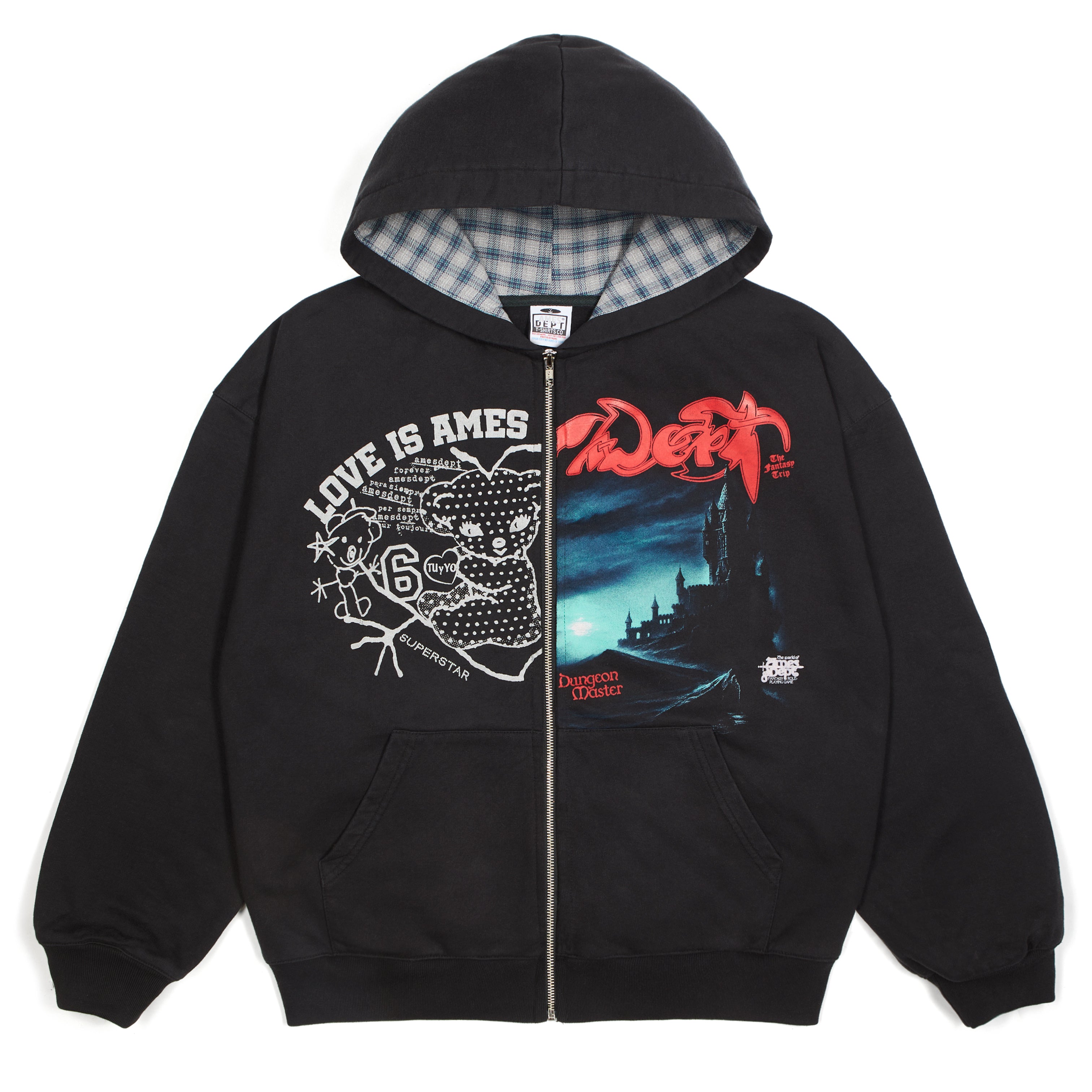 DUO ZIP-UP HOODIE