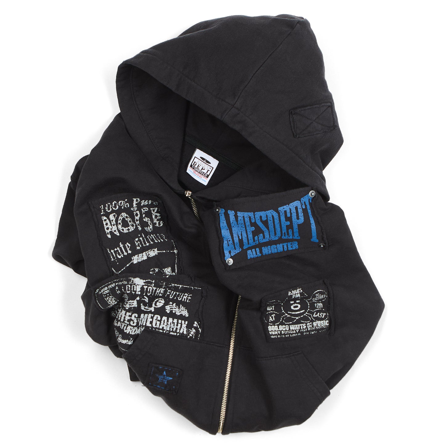 NOISE ZIP-UP HOODIE
