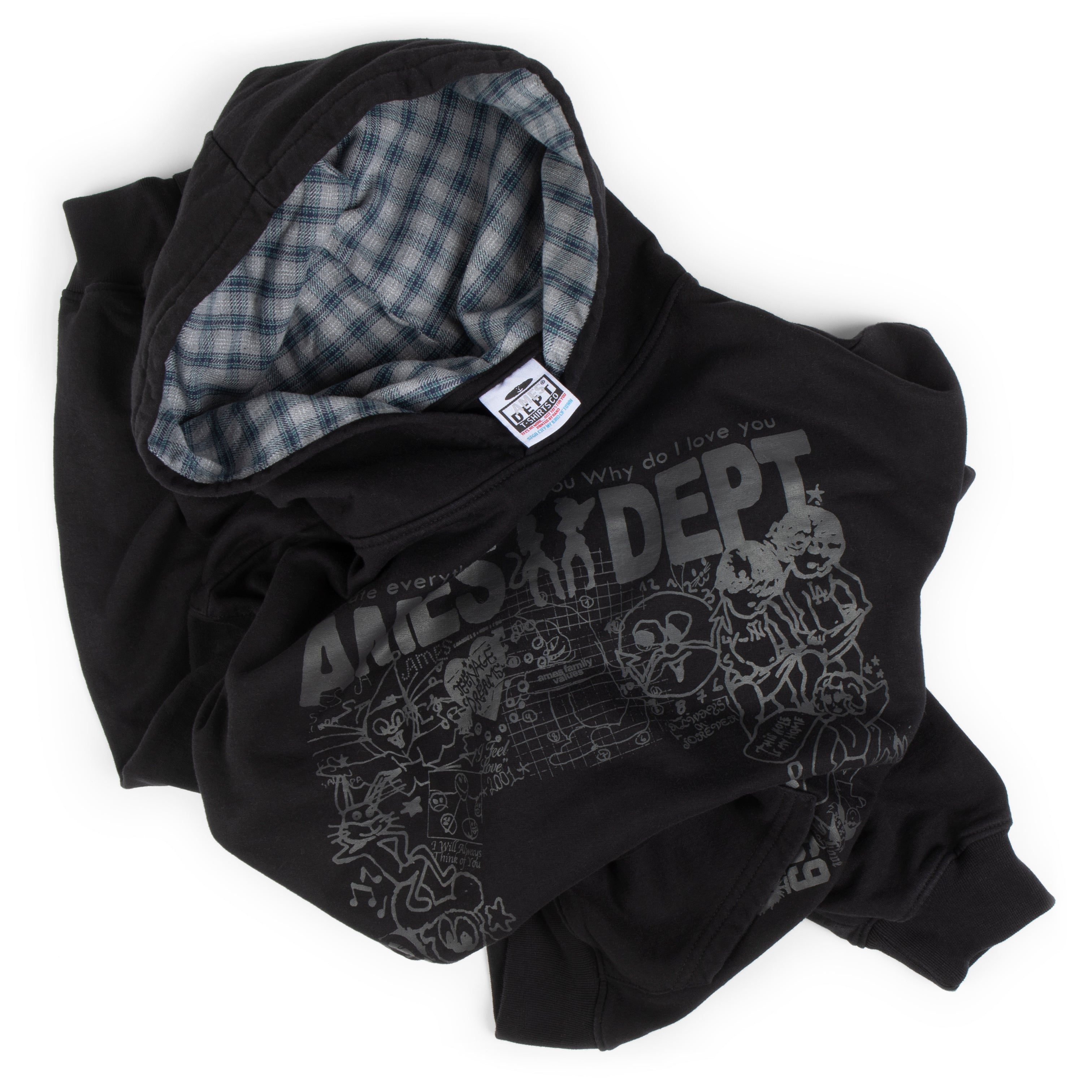 PLAID HOODIE