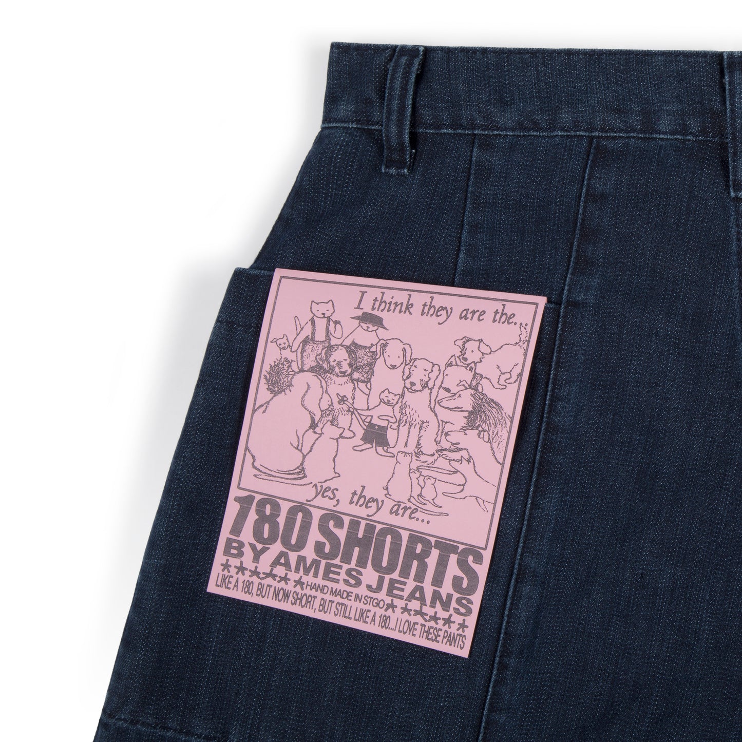 180 SHORT DENIM