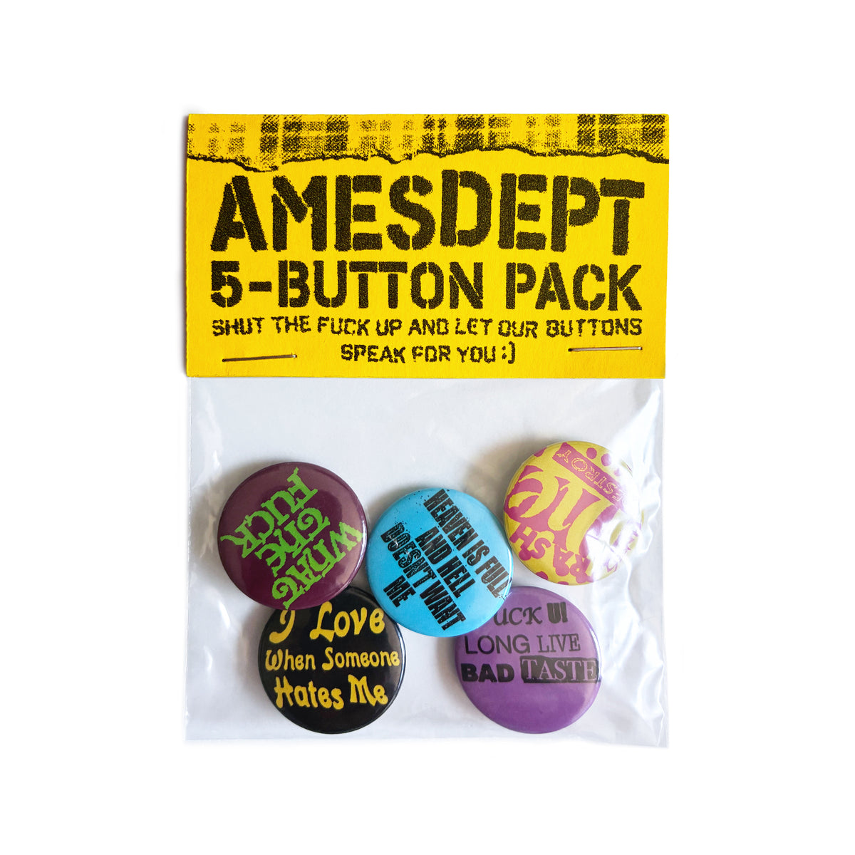 5 BUTTON PACK – amesdept